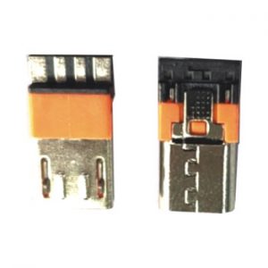 MICRO USB 1.5 Amp. in 4 Pin Orange