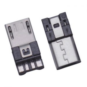 MICRO USB 4 PIN 3 AMP BLACK