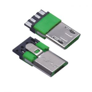 MICRO USB 1.5 AMP 4 PIN GREEN